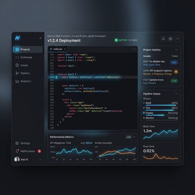 GitHub Sync Interface Mockup